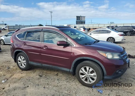 2013 Honda Cr-V Exl из США, поврежденный, VIN 5J6RM4H72DL010063